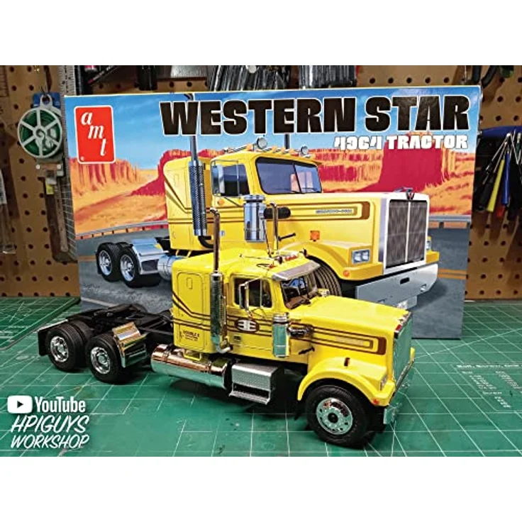 AMT 1/24 Western Star 4964 Tractor, Plastikmodellbausatz für Modellfahrzeuge – Bild 4
