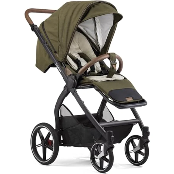 Gesslein FX4 Swing 2in1 Kinderwagen-Set, inkl. Babywanne Panorama Lyx, 10 kg leicht, ergonomische Liegeposition, UV-Schutz – Bild 6