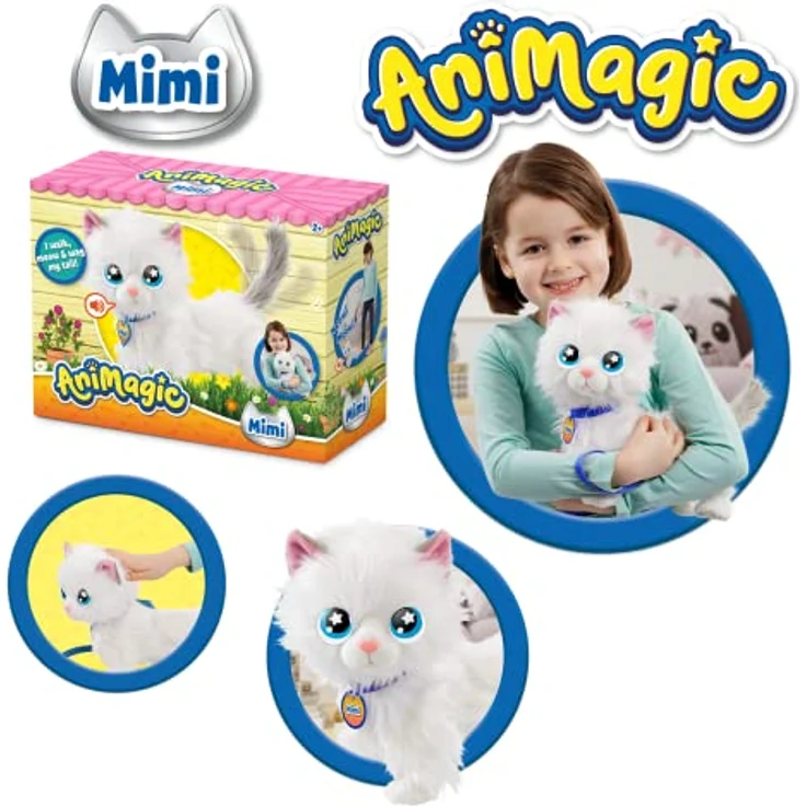Goliath. Animagic. Mimi Die Katze. Kuscheltier Katze Spielzeug Kinder. Toys. Plüschtier Katze. Stofftier. Katze Kuscheltier – Bild 6