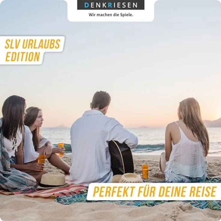 DENKRIESEN Stadt Land Vollpfosten® Das Kartenspiel – Urlaubs Edition | Ab 8 Jahren | 3-6 Spieler | Familienspiel – Bild 4
