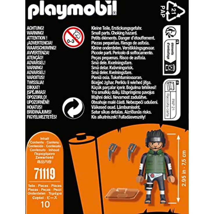 PLAYMOBIL Naruto Shippuden - Asuma Konstruktionsspielzeug – Bild 5