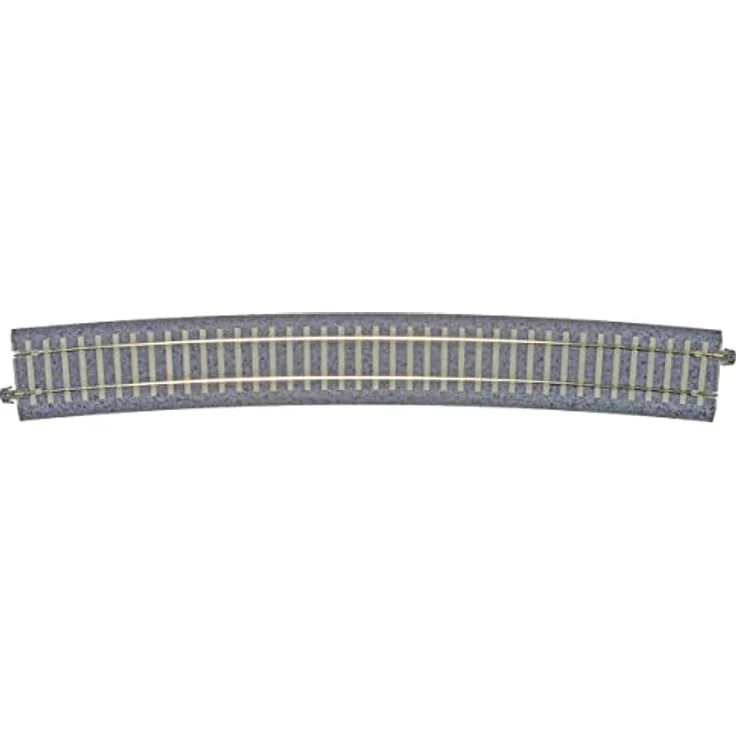 Kato H0 Unitrack 2-331, Gebogenes Gleis 4er-Set mit formstabilen Steckverbindungen und strapazierfähiger Qualität – Bild 2