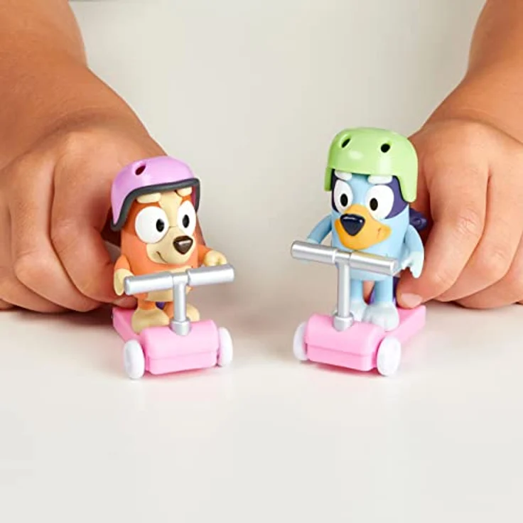 Bluey und Fahrzeug: Figuren (6,3–7,6 cm) mit beweglichen Gelenken, 2er-Pack – Bild 6