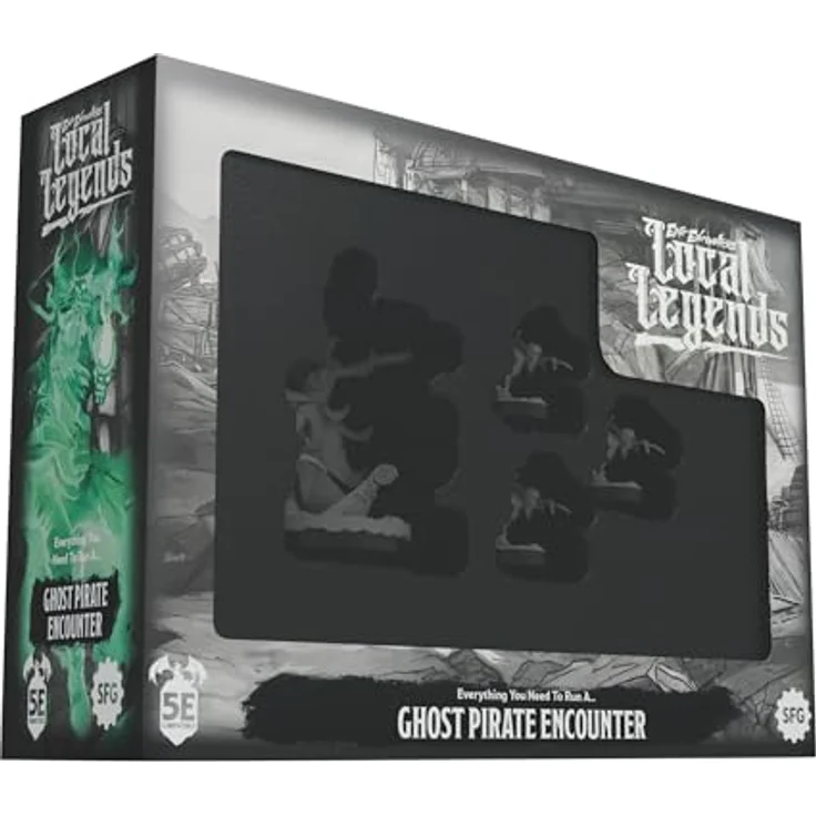 Steamforged Games Epic Encounters - Local Legends (Ghost Pirate), Rollenspiel-Begegnungs-Kit für Fantasy-Rollenspiele, 5e-kompatibel – Bild 1