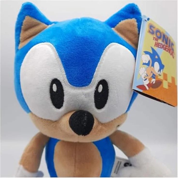 Sonic The Hedgehog - SEGA- Sonic Plüschtier, 28 cm, Farbe: – Bild 5