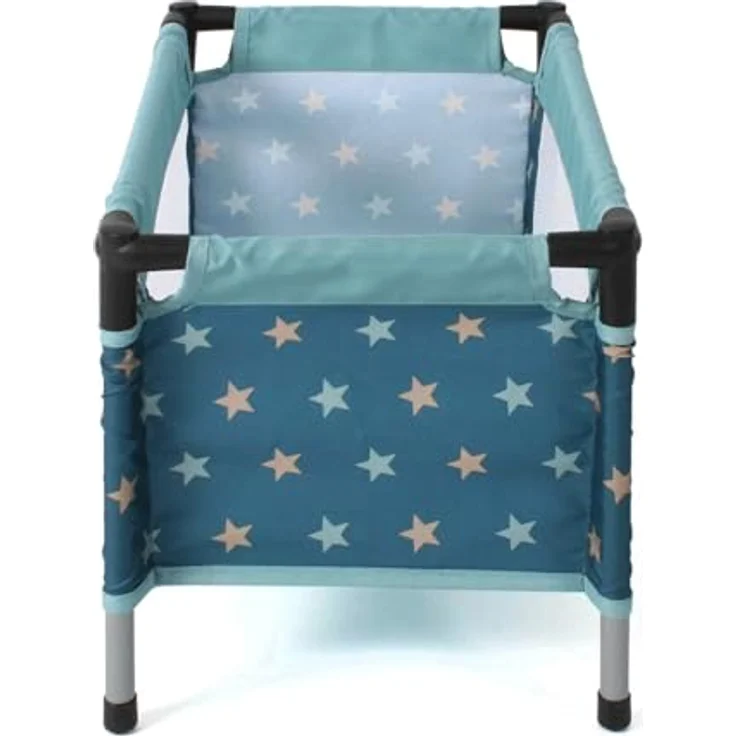 CHIC2000 Puppen-Reisebett mit Tragetasche, geeignet für Puppen bis 50 cm, kompakt und stabil – Bild 4