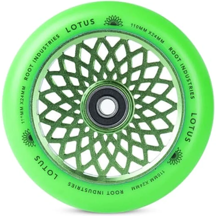 Root Industries Stuntscooter 2 x Root Industries Lotus Stunt-Scooter Rolle 110mm Kupfer/PU Isotope – Bild 6