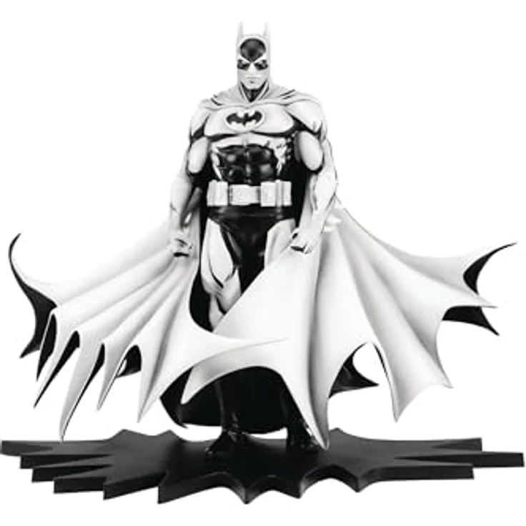 Pure Arts Batman PX PVC Statue 1/8 SDCC 2024, Black & White Version, ca. 27 cm, Sammelfigur mit ansprechender Base – Bild 1