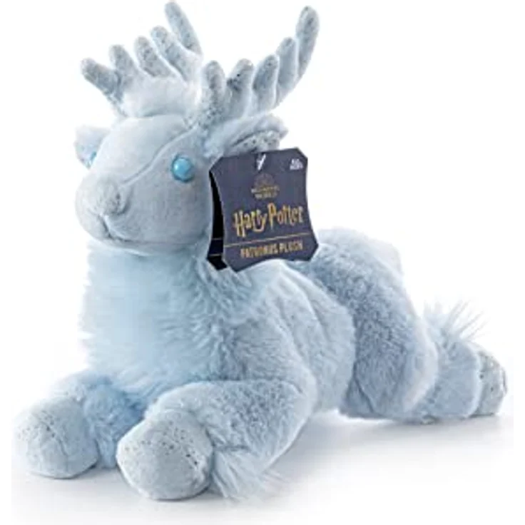 Noble Collection Harry Potter Plüschfigur Stag Patronus 26 cm, detailliert verarbeitet, Magie aus dem Harry Potter Universum – Bild 1