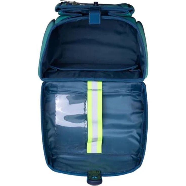 McNeill Schulranzen Perfecto (5-tlg), Polyester, ergonomische Rückenpolsterung, 22 l Volumen, blau – Bild 7