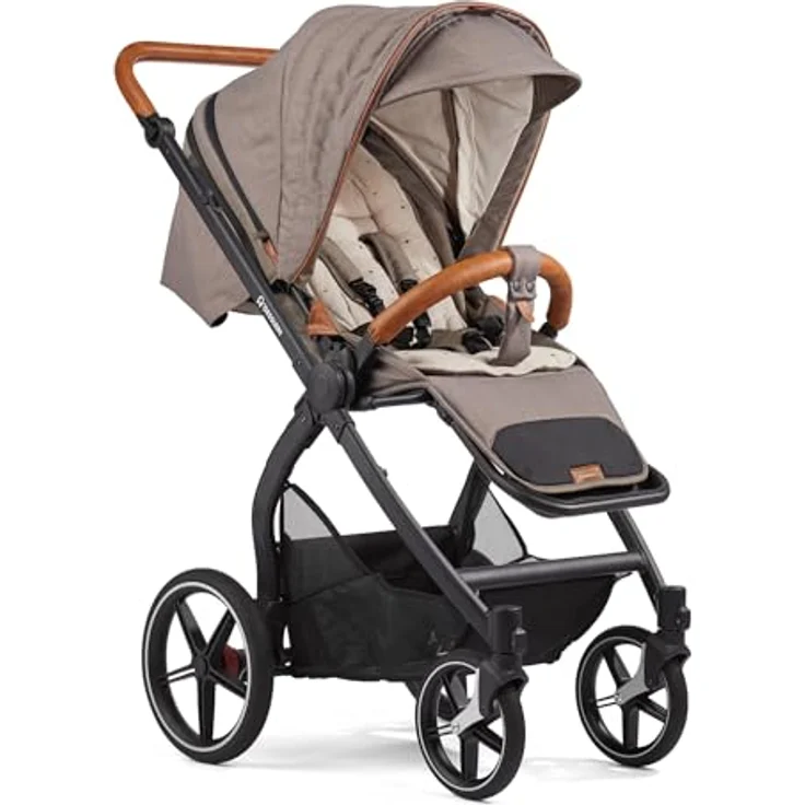 Gesslein FX4 Swing 2in1 Kombikinderwagen-Set mit Babywanne Panorama Lyx, Leichtgewicht, ergonomische Liegeposition, inkl. Zubehörpaket – Bild 6