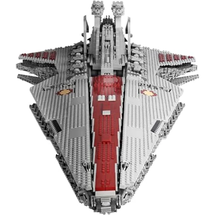 Mould King 21005 MOC Venator-Klasse Angriffskreuzer der Republik, UCS Technik Bausatz mit 6685 Teilen, bewegliche Komponenten, 115 cm lang, für Erwachsene ab 18 Jahren – Bild 2