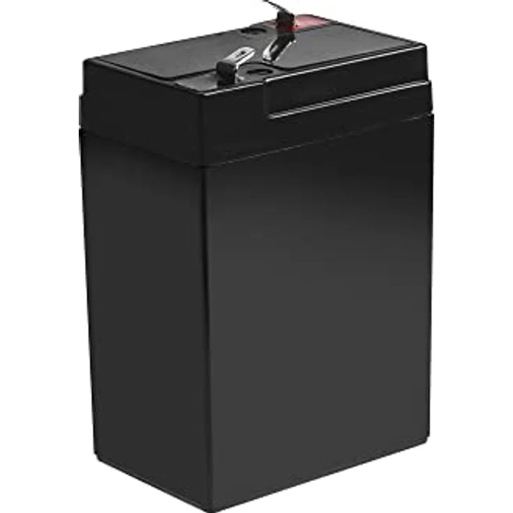 Green Cell AGM 6V 4Ah Blei-Batterie, wartungsfreier Akku für Elektro-Spielzeug und Notstromanwendungen, schwarz – Bild 4