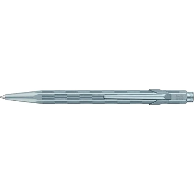 Caran d'Ache 849 Alpine Frost, Kugelschreiber in Gletscherblau mit Goliath-Mine für bis zu 600 A4-Seiten – Bild 1