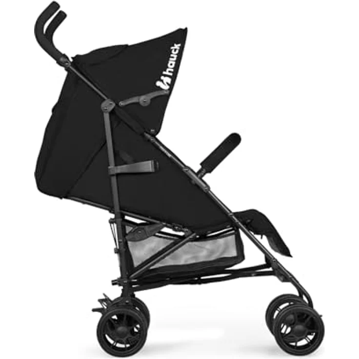 Hauck Buggy Fold N Care, kompakter Schirmbuggy mit UV-Schutz 50+, schwarz, inkl. Gratis Mobilitätsgarantie – Bild 6