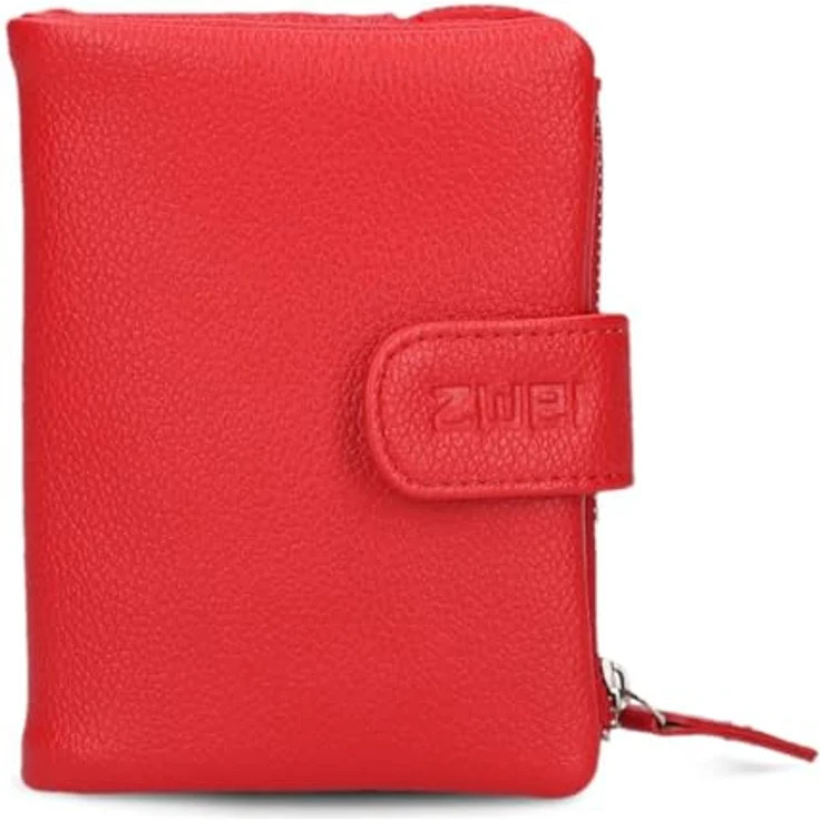 ZWEI Mademoiselle MW5, Geldbörse für Damen, 10 x 13 x 3 cm, aus PU und Polyester, schwarz – Bild 2