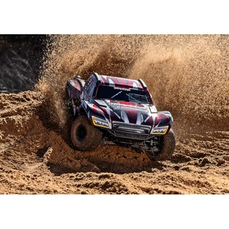 Traxxas RC-Auto Traxxas Maxx Slash 4WD 1:7 Short Course Truck "Rot" RTR mit VXL-6S, Maximalgeschwindigkeit von bis zu 120km/h – Bild 2