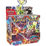 Pokémon-Sammelkartenspiel: Boosterpack-Display-Box Karmesin & Purpur – Obsidianflammen (36 Boosterpacks)