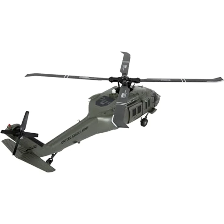Amewi UH60 Black Hawk Marine CP Helikopter, 6G/3D RTF, mit Brushless-Direktantrieb und neuartigem Stabilisierungssystem – Bild 7
