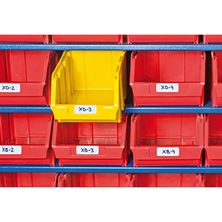 HERMA 2490 Vielzweck-Etiketten, 128 Stück, 52 x 82 mm, 4 pro Bogen, selbstklebend, Haushaltsetiketten zum Beschriften, matt, blanko Papier Klebeetiketten Aufkleber, weiß – Bild 5