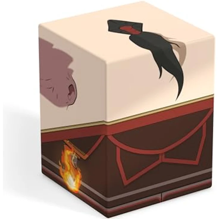 Ultimate Guard Squaroes - Squaroe Avatar: The Last Airbender AV006 - Zuko, Sammelbox für TCG-Decks, mit Platz für bis zu 100 Spielkarten in doppelter Schutzhülle – Bild 3