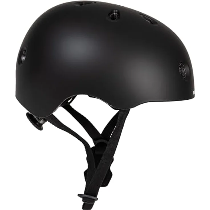 Powerslide Helm Urban Black Matt, Leichter Helm für Herren und Damen, für Inline Skates, Fahrrad, Scooter in schwarz – Bild 3