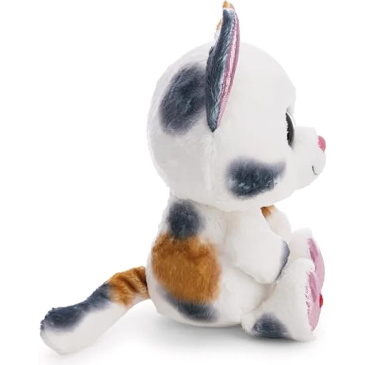 NICI Kuscheltier GLUBSCHIS Glückskatze Calli Malli, 25 cm, weiß, aus weichem Plüsch mit glitzernden Augen, perfektes Geschenk für Kinder und Erwachsene – Bild 2
