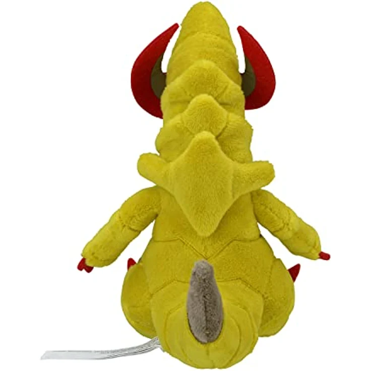 Tinisu Pokemon Maxax Kuscheltier - 16 cm Plüschtier Haxorus, mit offenen Mund und gestickten Augen – Bild 4