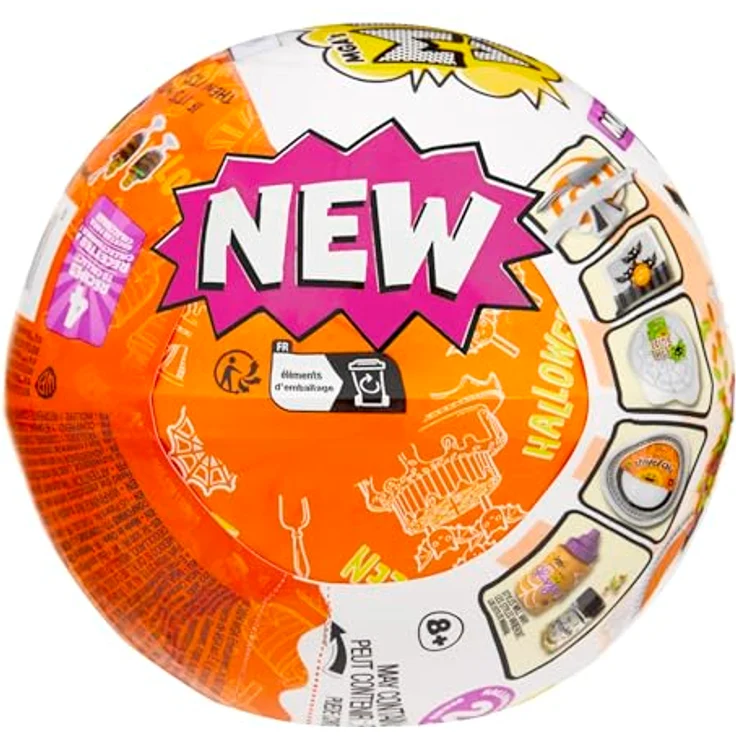 MGA ENTERTAINMENT Kreativset MGA's Miniverse - Make It Mini Diner: Halloween mit 4 Beetlejuice-Rezepten und UV-Licht-Härtung – Bild 2