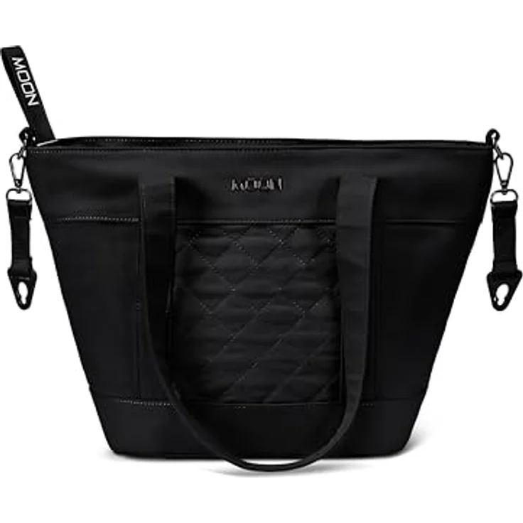 MOON V-Shape Wickeltasche onyx, 15 L Stauraum, inklusive Wickelunterlage und Flaschentasche – Bild 2