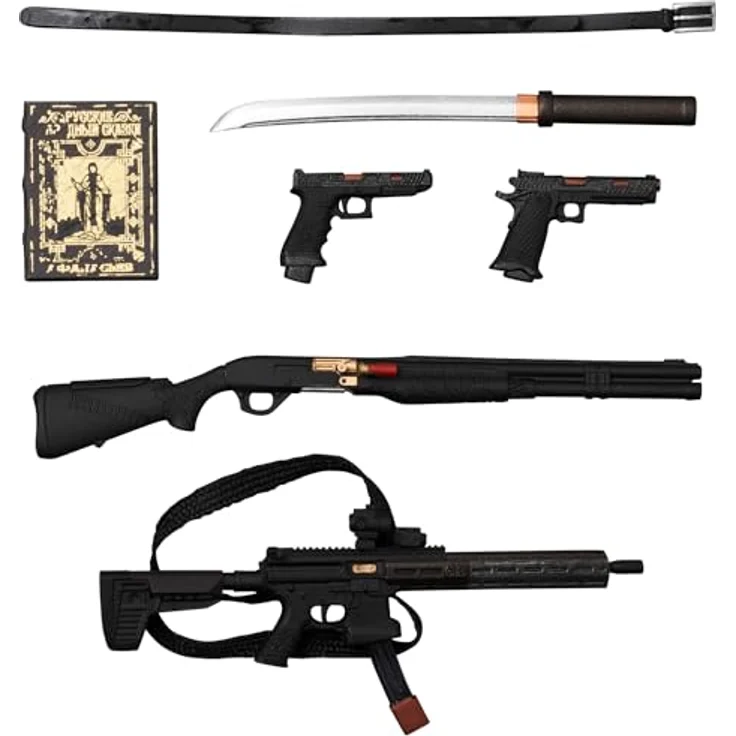 Medicom Toy John Wick Mafex Actionfigur Chapter 3 Parabellum, 16 cm mit Zubehör – Bild 7