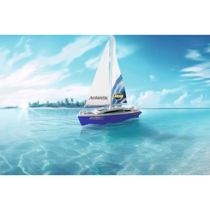 CARSON RC-Boot RC- 2.4GHz 100% RTR, Ferngesteuertes Segelboot Atlantic, authentisches Segelerlebnis – Bild 5