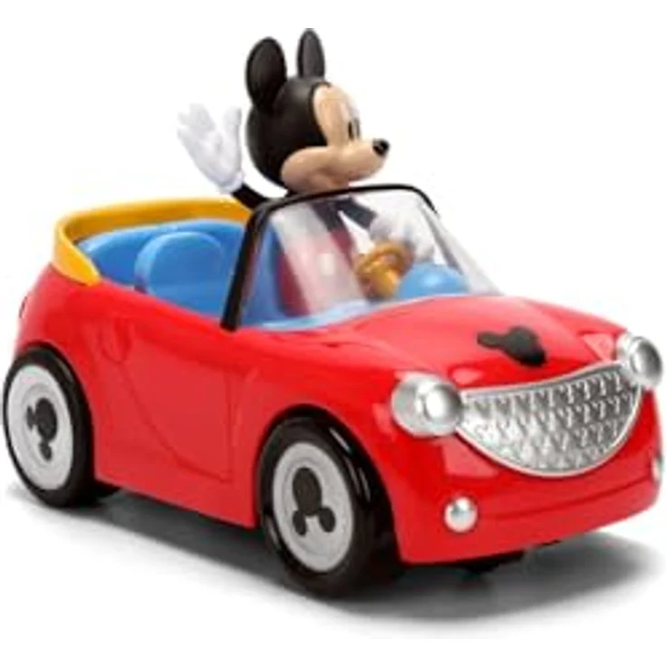 Jada Mickey Roadster 1:32, Ferngesteuertes Auto mit 2.4 GHz Funksteuerung, 14 cm Länge, geeignet ab 3 Jahren – Bild 9