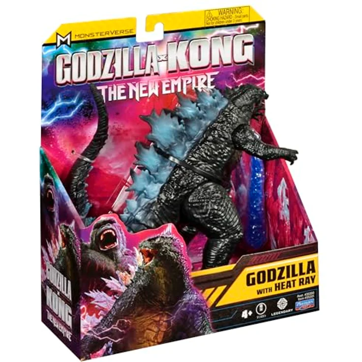 BOTI Godzilla x Kong: The New Empire - Godzilla Evolved Actionfigur mit Heat Ray, 6 Zoll – Bild 4
