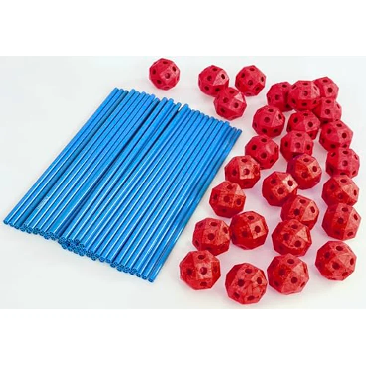 Betzold Großer Steckbaukasten XXL – Lernspielzeug für Kinder mit geometrischen Formen zur Motorikförderung – Bild 2