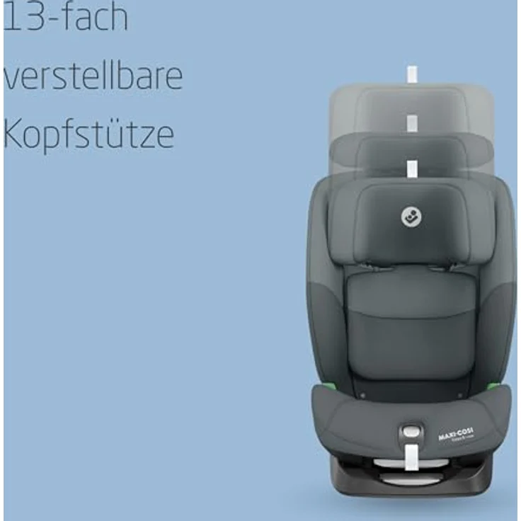 Maxi-Cosi Kindersitz Titan S i-Size mit G-Cell Seitenaufpralltechnologie, Isofix & Top Tether - Tonal Graphite – Bild 6