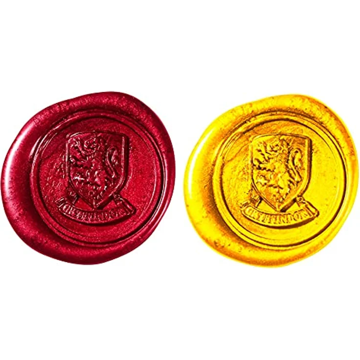 The Noble Collection Stempel Siegel Stempel Gryffindor, Metall, 10,6 cm, inkl. zwei Wachsstifte – Bild 6