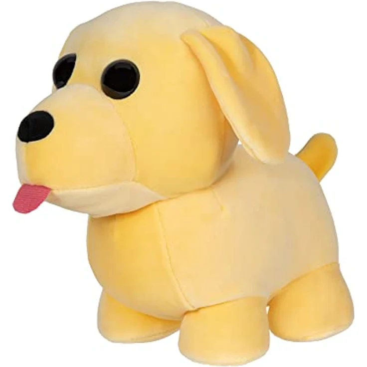 Adopt Me! AME0006-20 cm Plüsch - Dog, offizielles Plüsch mit Spielcode, ultra weich und authentische Details – Bild 1