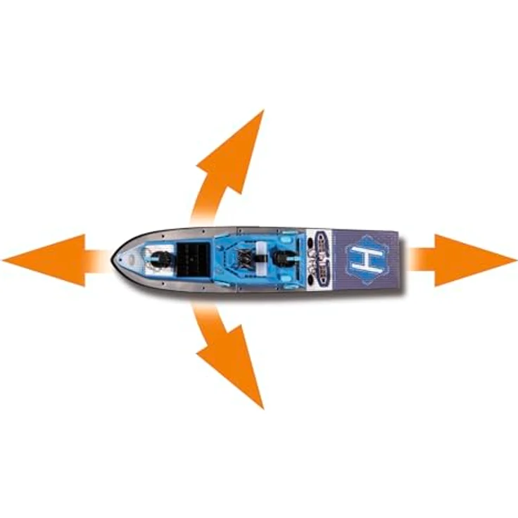 Carson RC- Polizeiboot  2.4G 100% RTR – Bild 2
