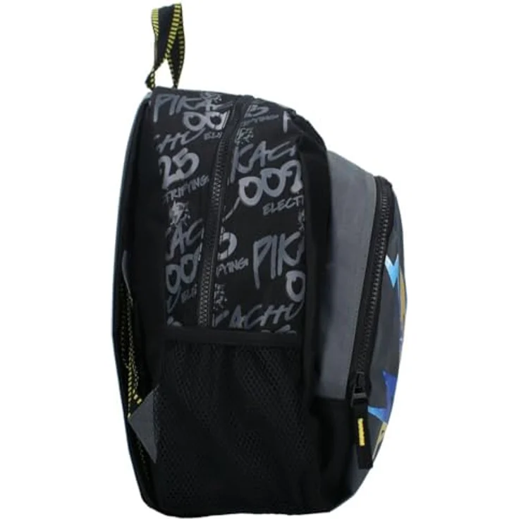 Vadobag Kinder Rucksack mit Vortasche, Pokemon Motiv, abwaschbar, 36 x 27 x 14 cm, für Jungen und Mädchen – Bild 3