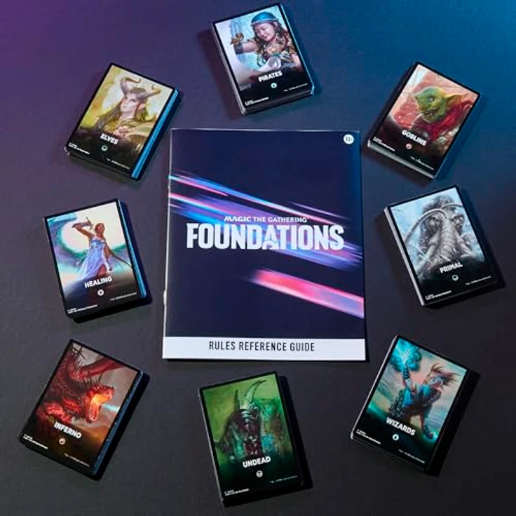 Wizards of the Coast Magic The Gathering: Foundations Beginner Box Sammelkarten Durchsichtig One Size, ideal für Magic-Einsteiger – Bild 6