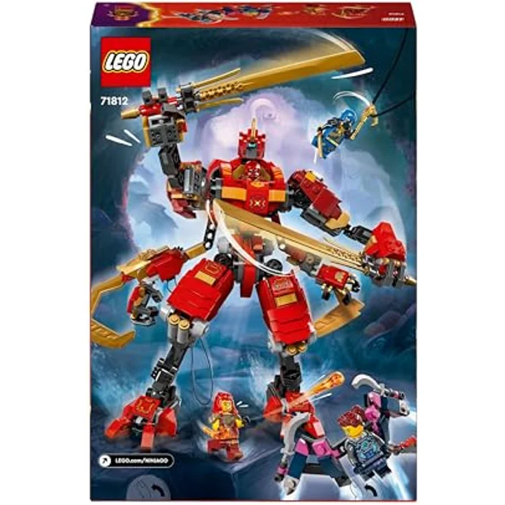 LEGO® Konstruktionsspielsteine Kais Ninja-Kletter-Mech (71812), LEGO® NINJAGO, (623 St), Made in Europe – Bild 12