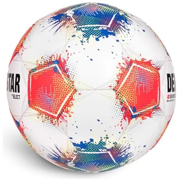 Derbystar Bundesliga Brillant Replica Light v25, Jugend-Freizeitball, Dual Bonded, reduziertes Gewicht ca. 350 g, SR-Blase – Bild 2
