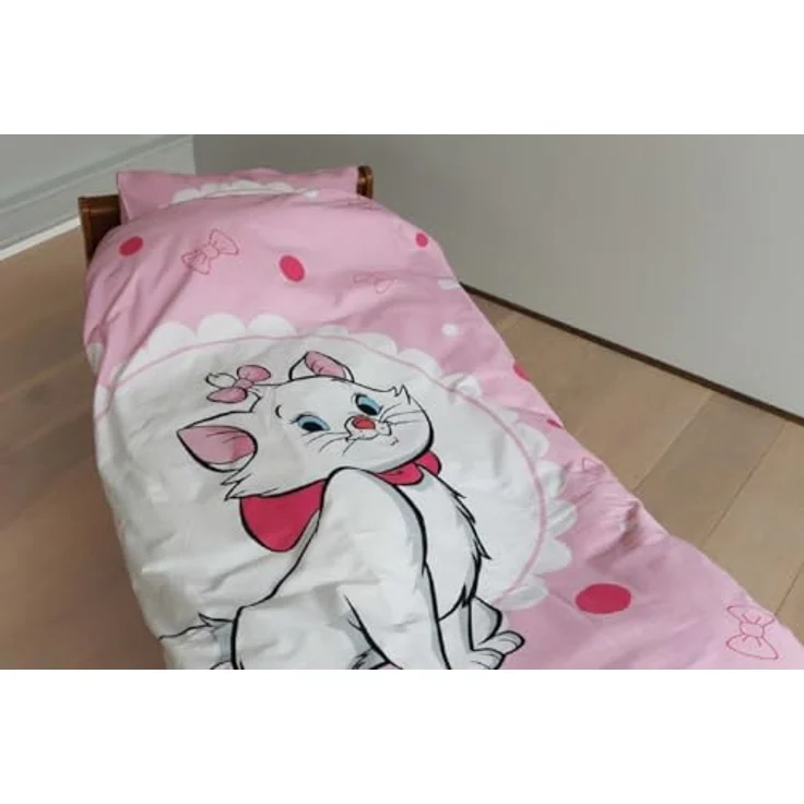 BrandMac Disney Aristocats Bettwäsche Set 80 x 80 cm / 135 x 200 cm, 100% Baumwolle, Kinderbettwäschen – Bild 2