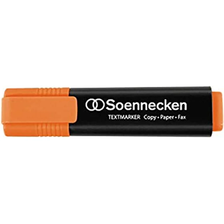 Soennecken Textmarker 3396 2-5mm Keilspitze orange – Bild 2