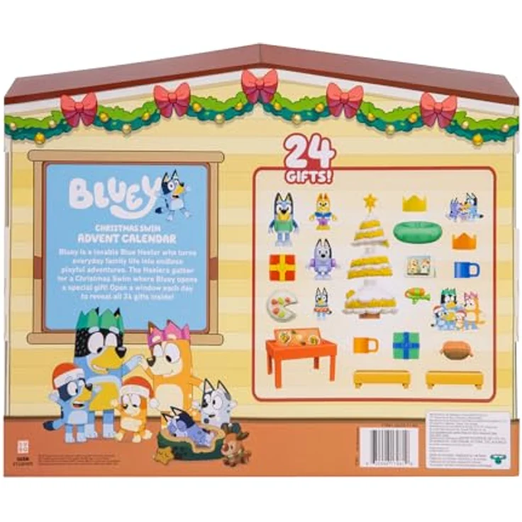 BlueY 17981 ADVENTSKALENDER, Stern, Multicoloured, Einheitsgröße – Bild 5