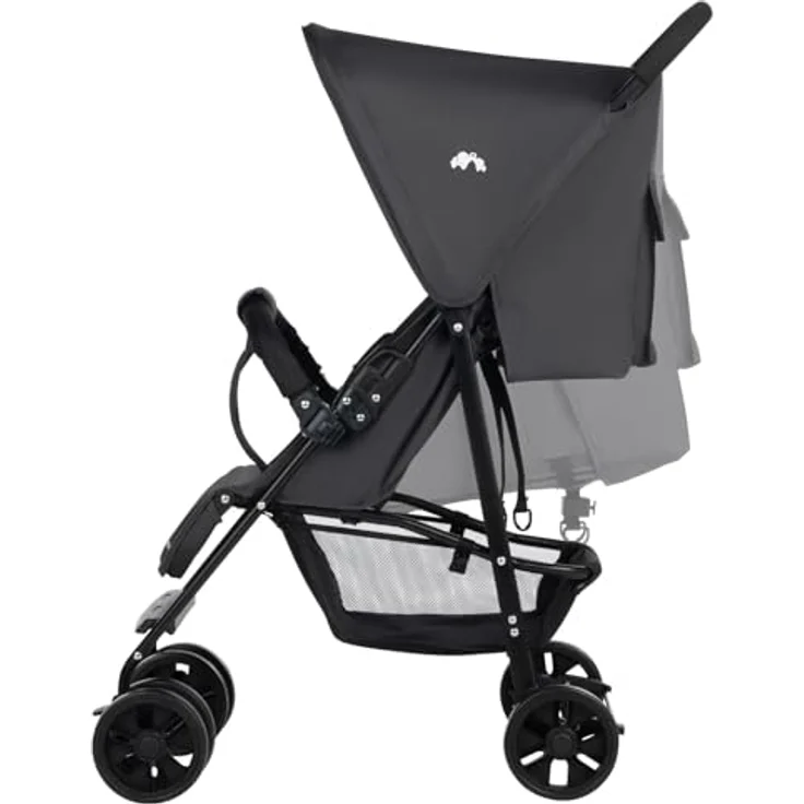 Bebeconfort Foggy, Baby Buggy Kinderwagen,0-ca. 3,5 Jahre, bis zu 15 kg, tragbarer & leichter Reisebuggy, Liegeposition für Neugeborene, kompakt faltbar, schwenkbarer Sicherheitsbügel,Mineral Graphite – Bild 2