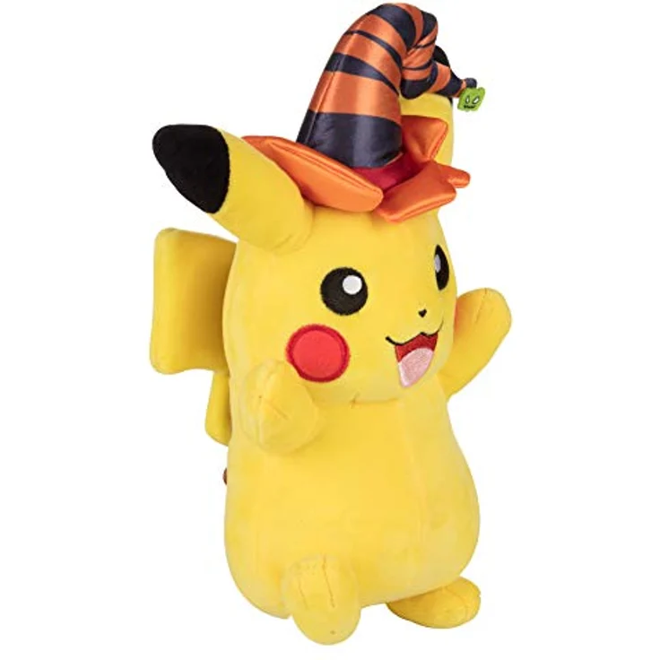 Boti Pokémon Halloween Pikachu Plüschfigur, 20 cm, Kuscheltier – Bild 2