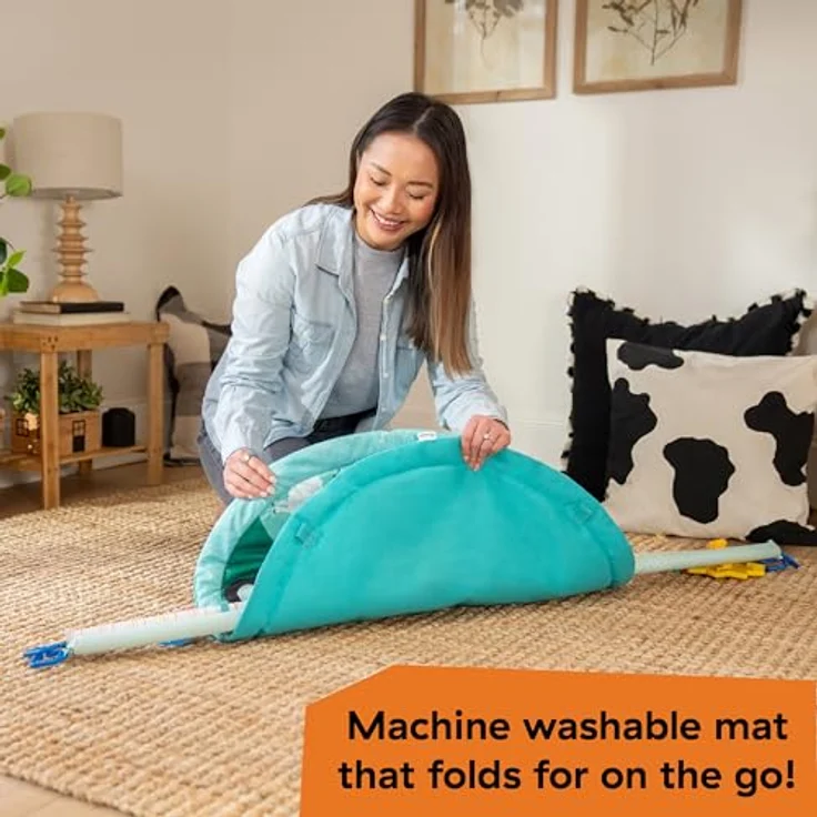 Baby Einstein Happy Harvest Touch & Feel Activity Gym, Spielbogen mit Soundeffekten und 5 sensorischen Überraschungen – Bild 7