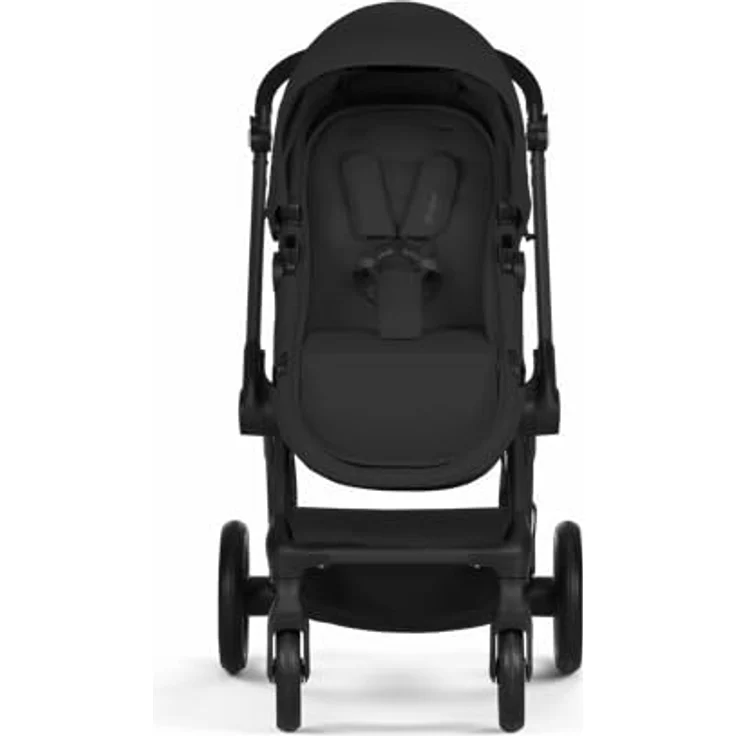 Cybex Gold Kinderwagen EOS 2-in-1, Reisesystem ab Geburt bis 22 kg, wendbare Sitzeinheit, Moon Black – Bild 5